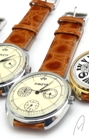 Raketa doppelte Kalender 24 Stunden mechanische Uhr 6